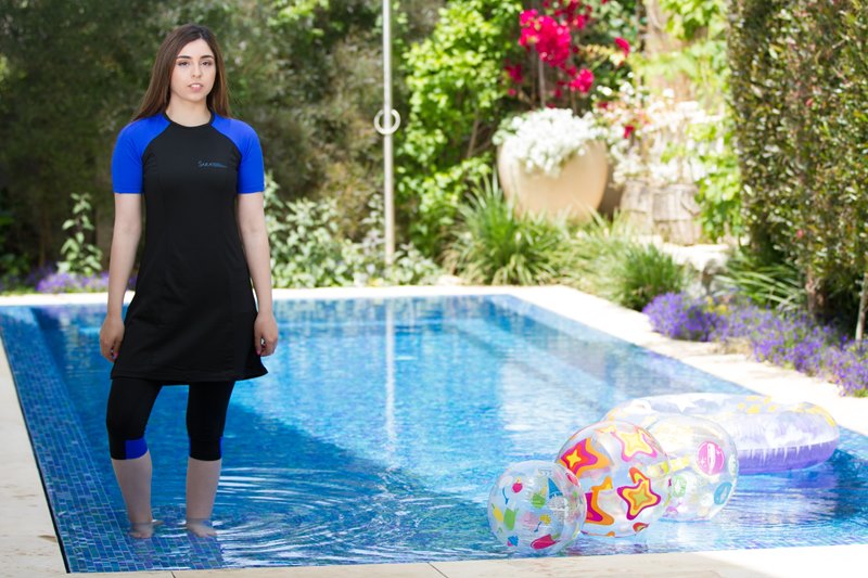 דגם אורלי כחול ושחור