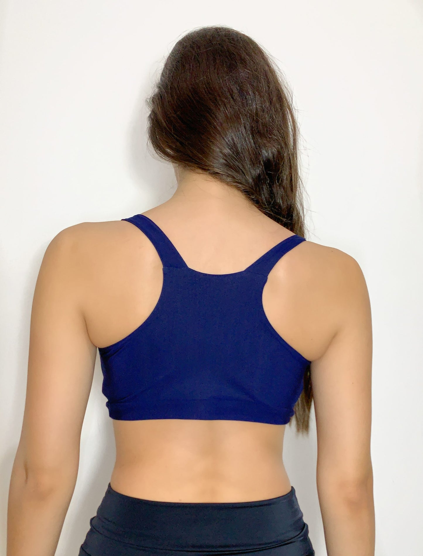 חזיית שחייה וספורט - כחול